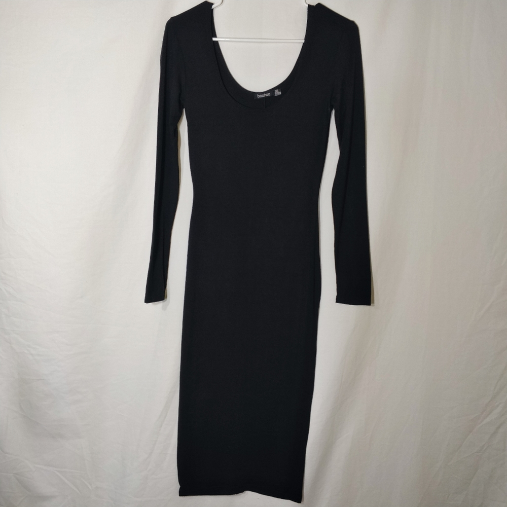 NWOT Midi black dress